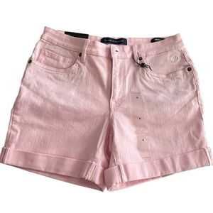 Tommy Hilfiger Pink Denim Jean Shorts Relaxed Fit